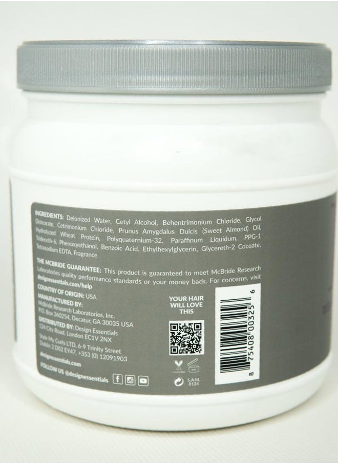 Design Essentials Almond Butter Express Instant Moisturizing Conditioner, For Hydrating and Moisturizing Dry, Brittle Hair, 32 oz (Pack of 1)  - Image 3
