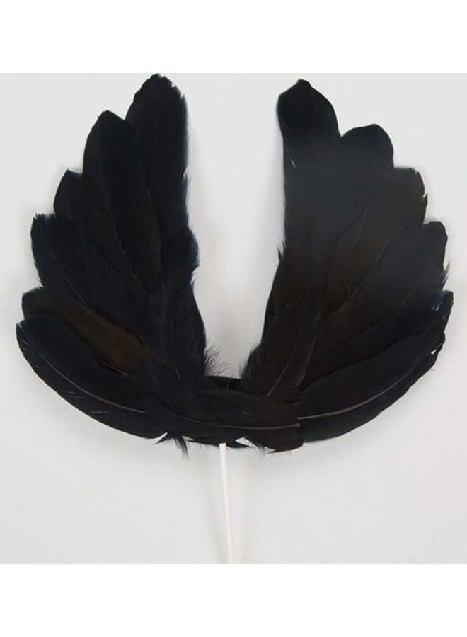 NIBEMINENT 2-Piece Decorative Wings Design Card Set