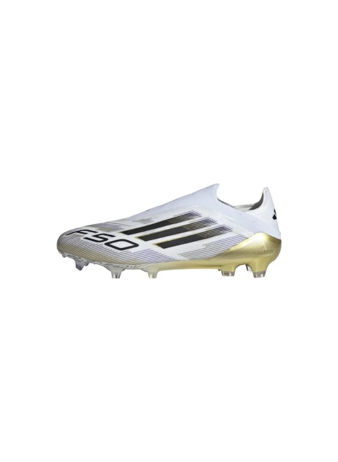 Adidas F50 Elite Ll Fg U White Football/Soccer Shoes For Unisex