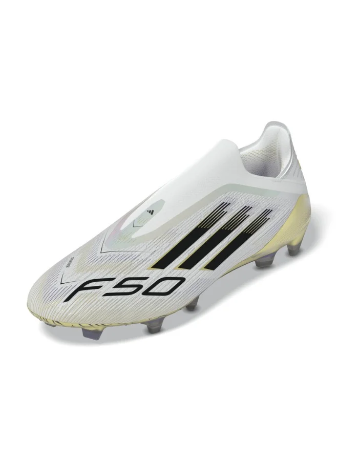 adidas Adidas F50 Elite Ll Fg U White Football/Soccer Shoes For Unisex