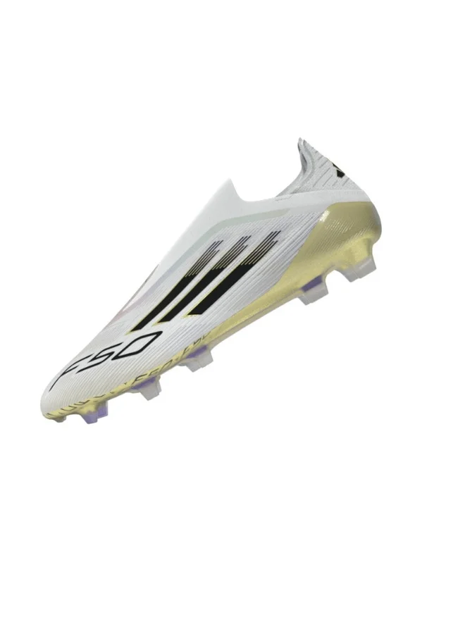Adidas F50 Elite Ll Fg U White Football/Soccer Shoes For Unisex