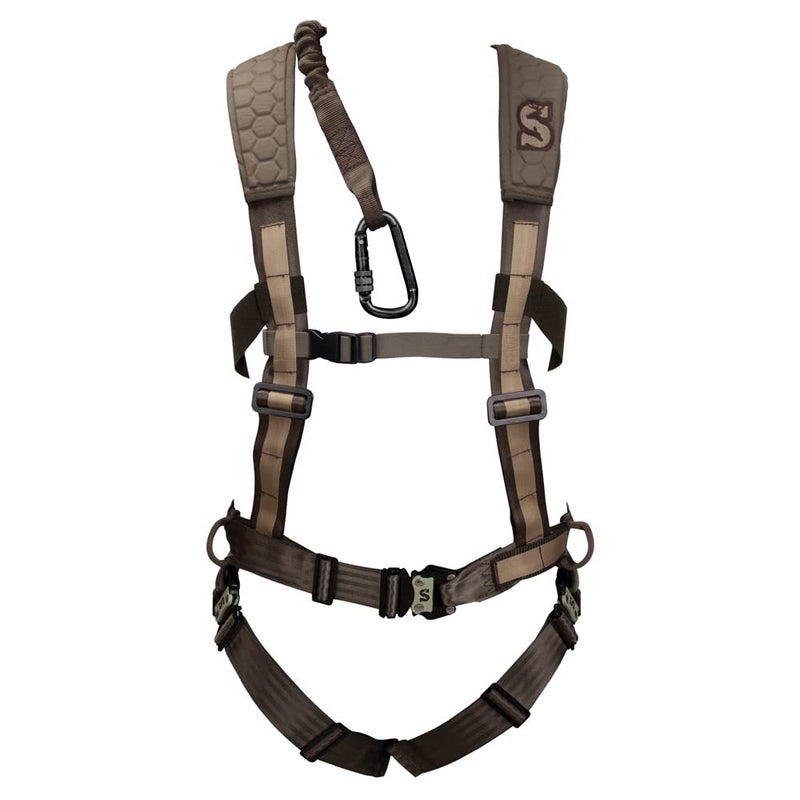 Summit Treestands Men's Pro Safety Harness, Large, Green, Model: SU83082 - Image 1