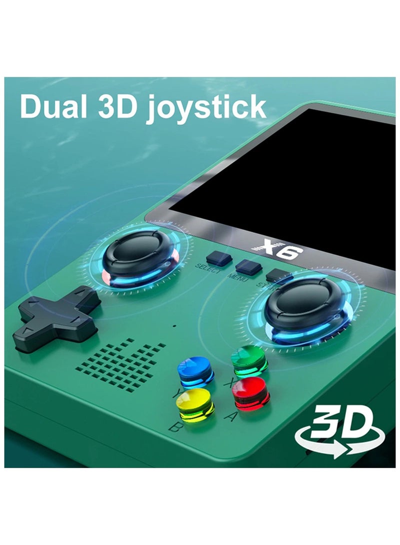 Pvp X6 Retro Handheld Games Consoles Built In 10000 Games35 Inch IPS Screen Retro Games Console  - Image 2