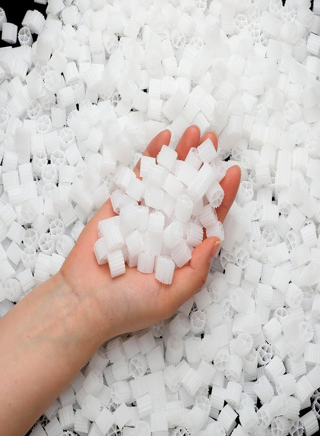 Maasechs K1 Aquarium Filter Media 1 KG Moving Bed Biofilm Reactor Plastic Replacement Biological Material Remover for Aquaponics Aquaculture Hydroponics Ponds Aquariums - Image 1