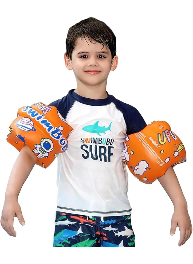 KASTWAVE Arm Floaties Inflatable Swim Floating Rings Floaties For Pool Swim Arm Bands Floater Sleeves Swim Arm Bands Floater Sleeves Swimming Ring - Image 1