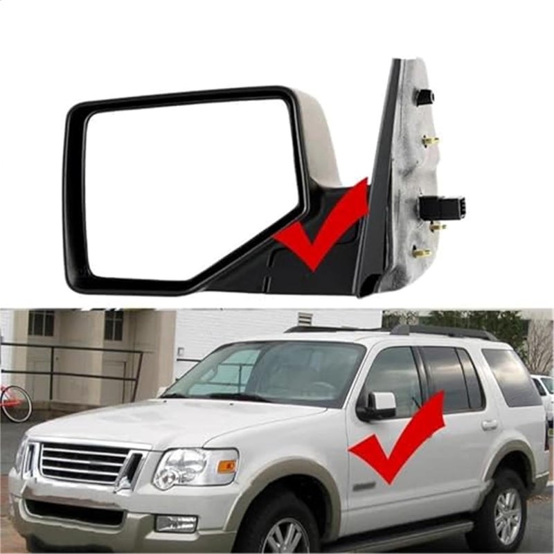 demulax Heated Side Mirror Glass for Explorer Mk4 2006-2010 - Image 3