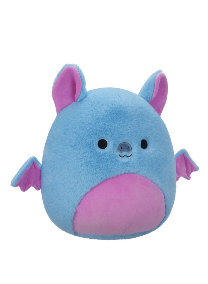 Squishmallows Plush Boyle Blue Fruit Bat with Pink Belly Fuzzamallows Plush Toy â€“ 30 cm Soft Collectible Stuffed Animal - Image 2