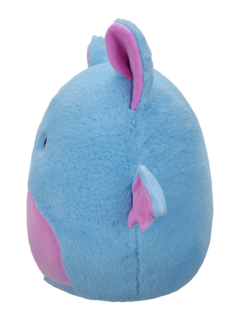 Squishmallows Plush Boyle Blue Fruit Bat with Pink Belly Fuzzamallows Plush Toy â€“ 30 cm Soft Collectible Stuffed Animal - Image 5