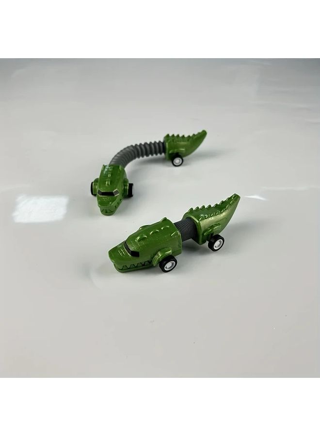 3pcs Pull Up Car Toys for Boys 360 Degree Transformation Stretch Racing Cars Birthday Gift - Image 5