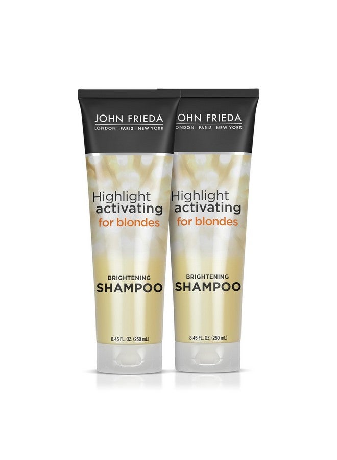 John Frieda Sheer Blonde Brightening Shampoo with Avocado Oil and Vitamin C - Revives Dull Highlights for Lighter Blondes, 8.45 Fl Oz - Image 1