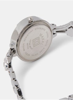 Maxel ساعة يد نسائية كوارتز أنالوج مقاومة للماء MX330 - 28 مم  - Image 4