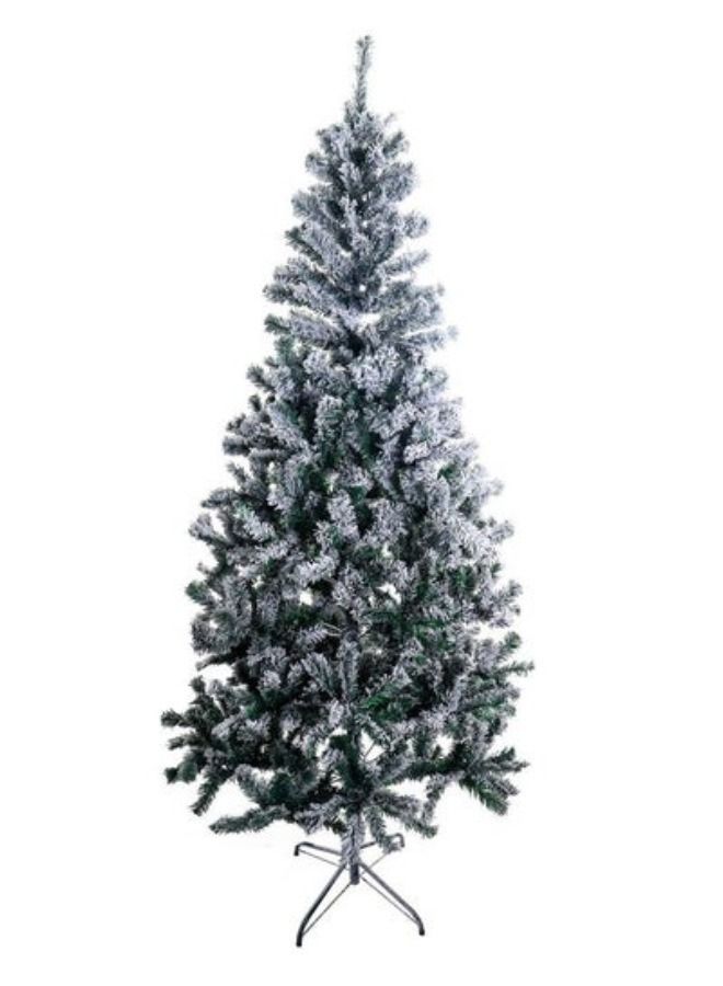 ACLIX Artificial Snow Flocked Christmas Tree for New Year Party Decoration 210CM