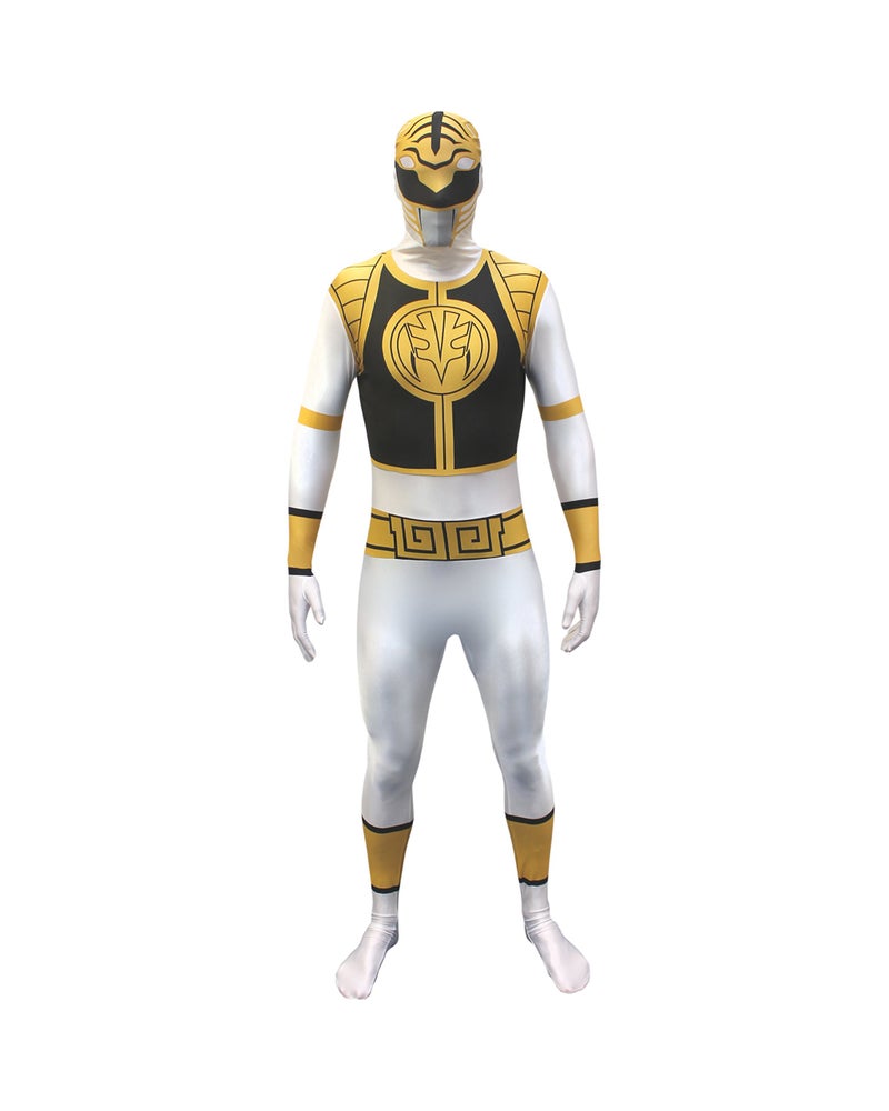 Morphsuits Men's Power Rangers, White, Large - Image 1
