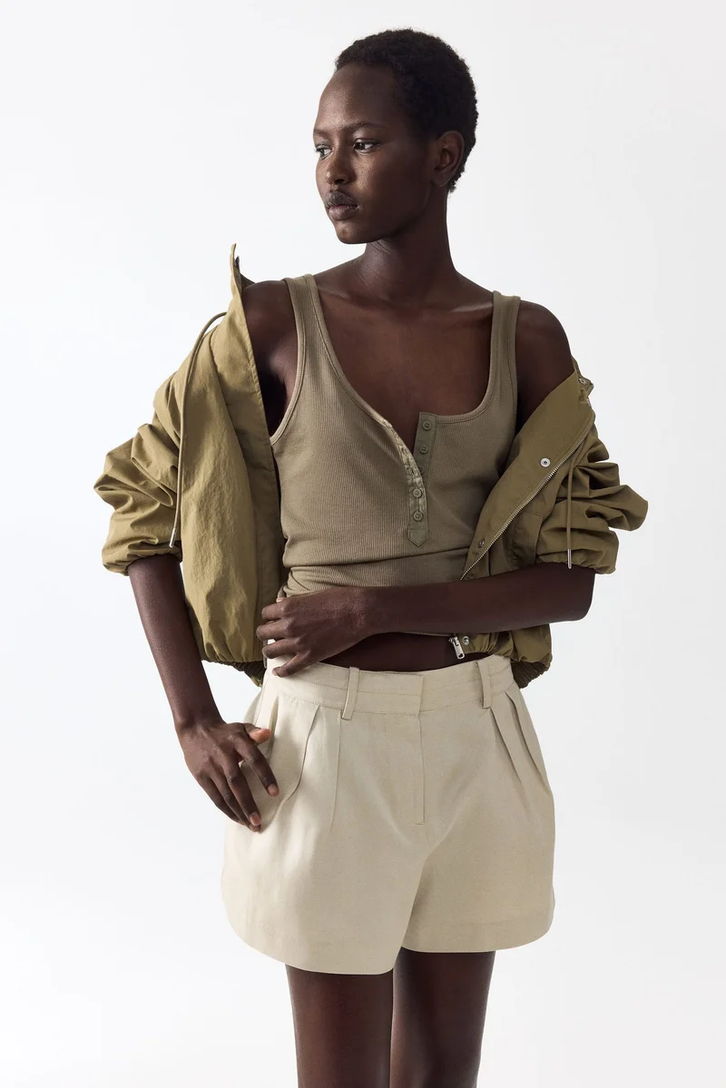H&M Ribbed vest top