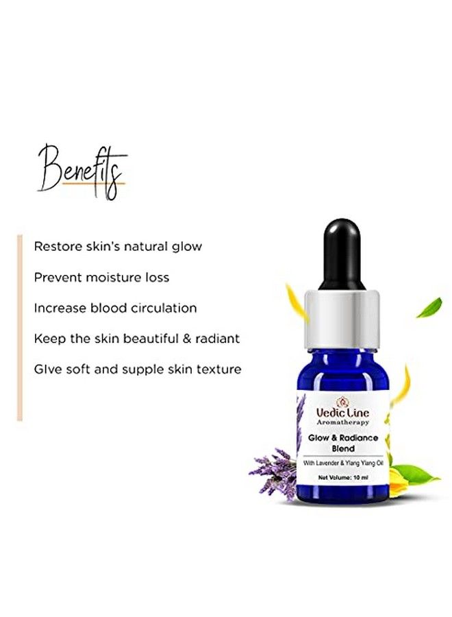 Vedicline Glow & Radiance Blend Reduce Dark Spots And Dullness With Lavender And Ylang Ylang Oil Extract For Glowing Skin 10Ml - Image 4