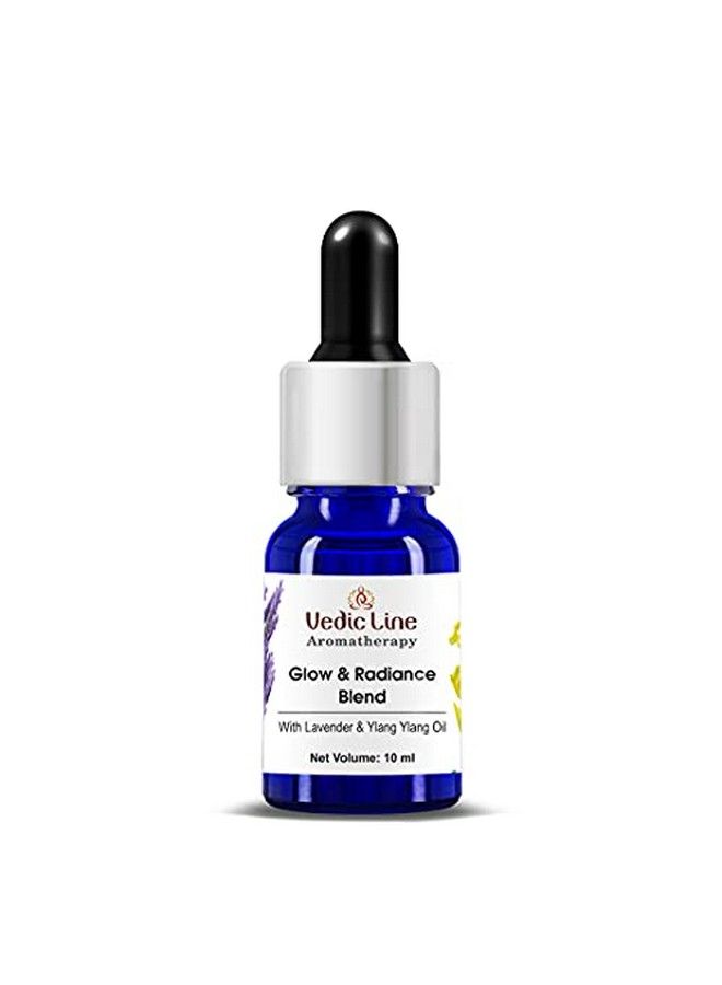 Vedicline Glow & Radiance Blend Reduce Dark Spots And Dullness With Lavender And Ylang Ylang Oil Extract For Glowing Skin 10Ml - Image 1