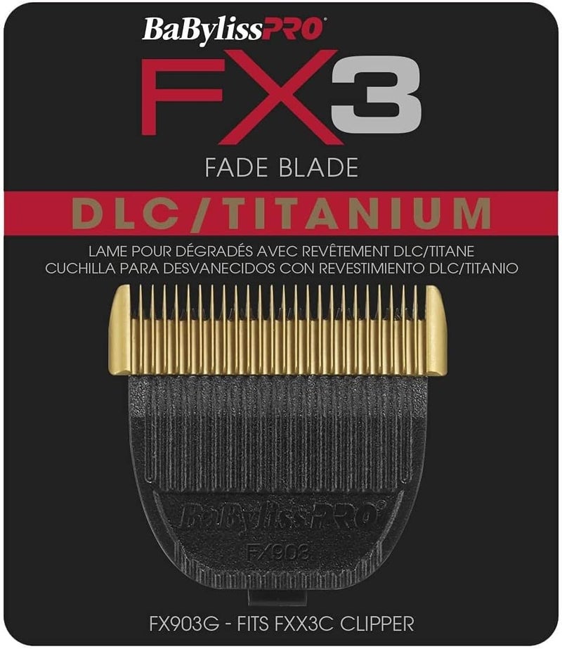 بيبي ليس برو شفرة قصاصة بديلة من BaBylissPRO FX903G FX3 DLC/تيتانيوم فيد - Image 5