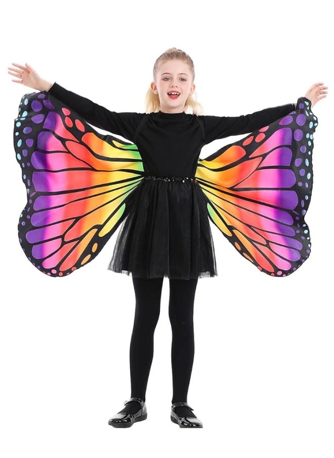 Seasons Seasons Kids Butterfly Cape Wings One SizeRainbow W10351  - Image 5