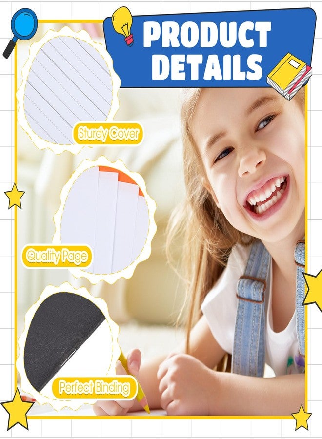 Henoyso 12 Pcs Primary Composition Notebook K-2 9 3/4 x 7 1/2 Inch Primary Journal Blank Writing Book for Kid to Write Draw and Journal 60 Page Notebook Back to School Supplies (Black) - Image 3