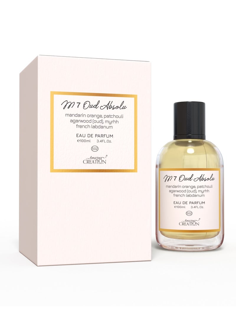 عطر ام 7 عود ابسولو للرجال او دي بارفان 100 مل