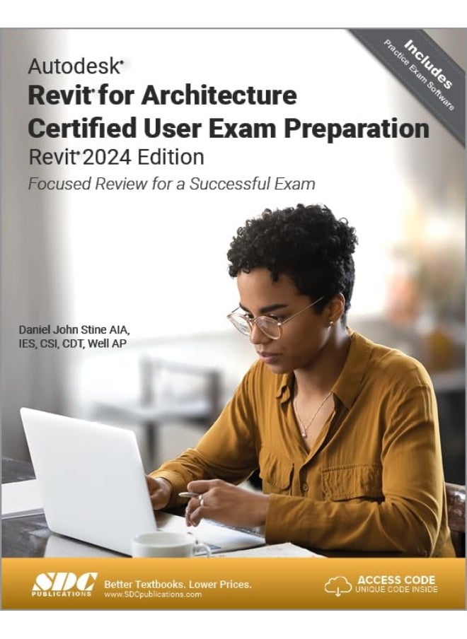 null - SDC Publications Autodesk Revit for Architecture Certified User Exam Preparation (Revit 2024 Edition): Focused Review for a Successful Exam - Image 1