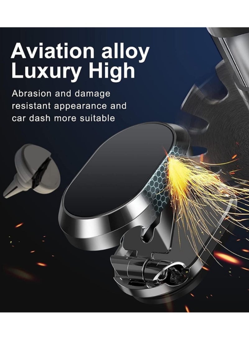 Magnetic Car Phone Holder - 360° Rotating Foldable Mount with Strong Suction Cup – Dashboard, Gym, Shower & Office Stand for All Smartphones, MagSafe Compatible - Image 4