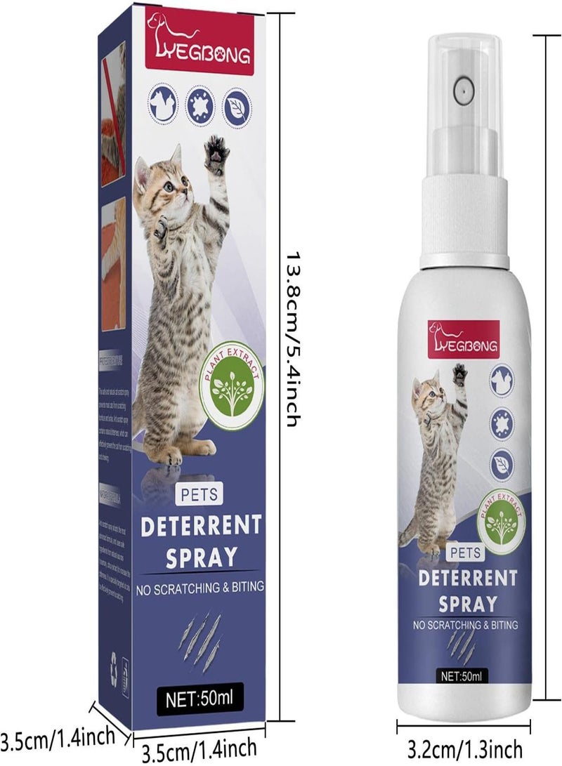 GGOOT No Chew Spray for Dogs | 50ml Stop Chewing Spray for Cats Dogs | Anti Chew Behavior Training Sour Spray for Pets to Stay Away from Restricted Areas - Image 4