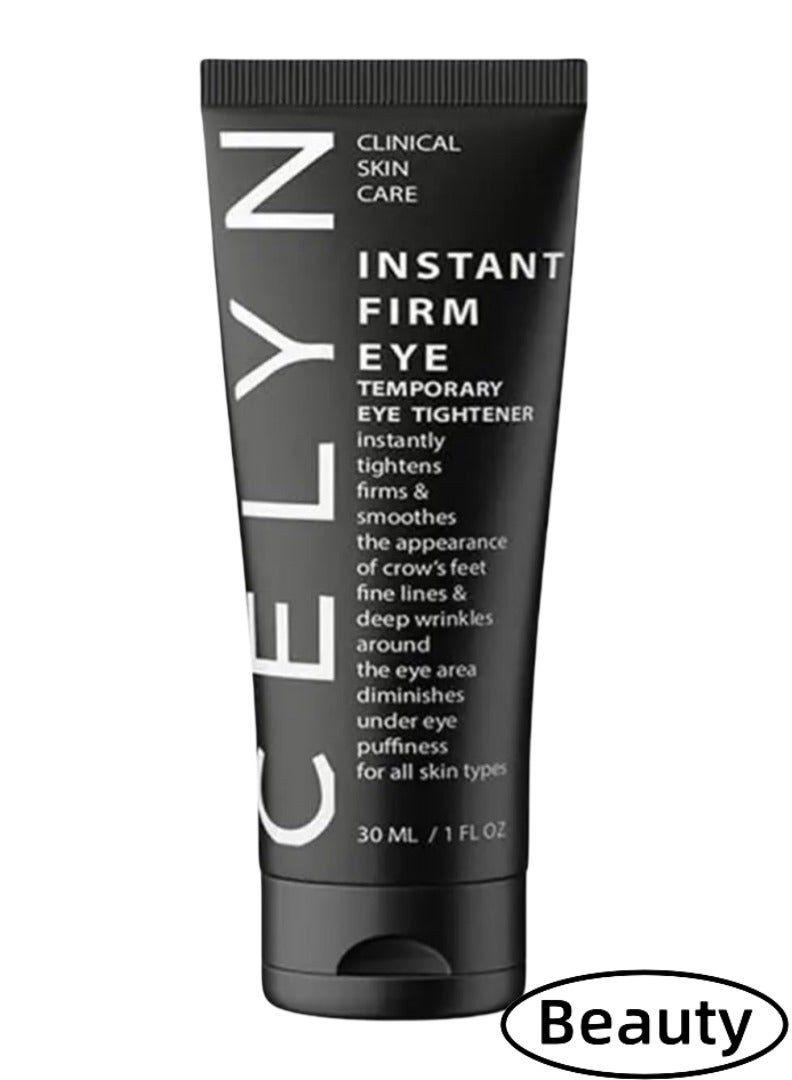 Celyn Wrinkle Eye Care Temporary Eye Bags Removal Eyes Cream Eye Cream Eye Firming Eye Lifting Firming Eye Bag Removal Dark Circles Temporary Eye Tightener Eye Cream Eye Cream for Puffiness and Bags U 30ml - Image 1