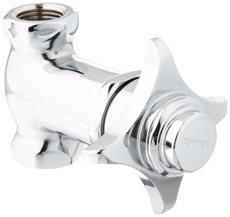 Central Brass 033112 SelfClose Straight Stop in Chrome