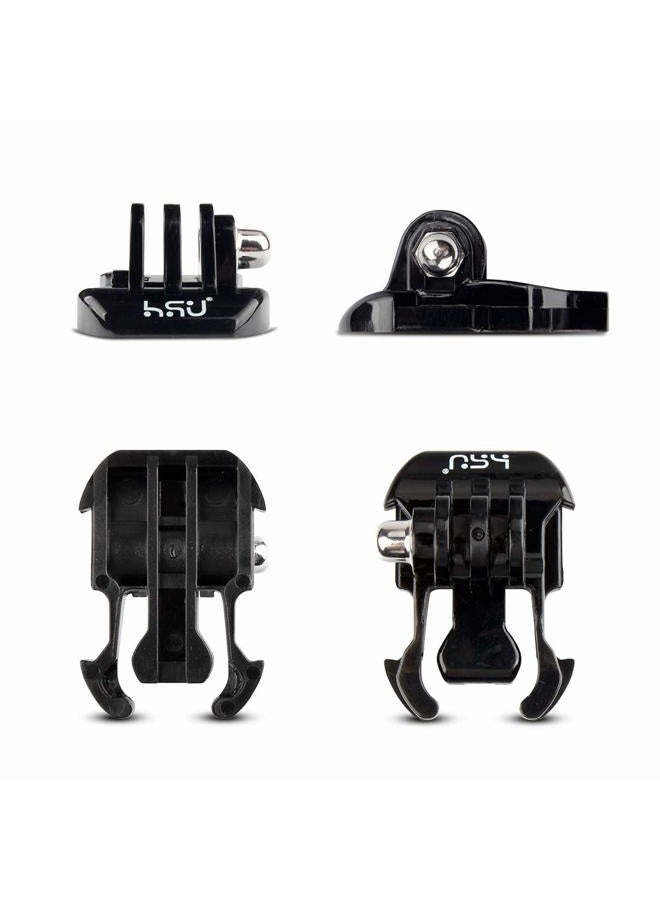 HSU Quick Release Buckle Clip Basic Mount with Thumb Screw Compatible for GoPro Hero 9 8 7 6 5 4 3 Session MAX 2018 Fusion, AKASO, SJCAM, Xiaomi Yi Action Cameras - Image 4