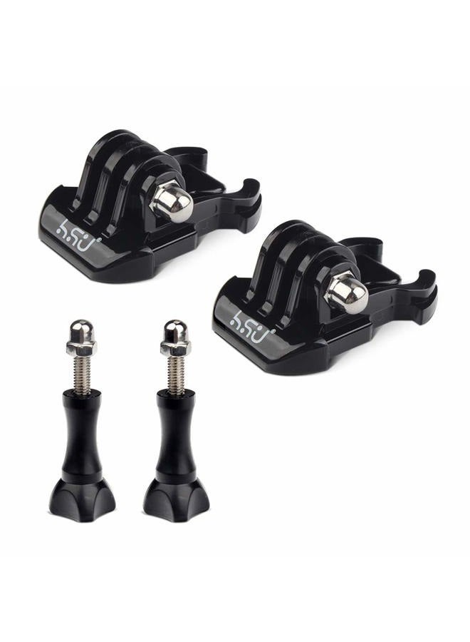 HSU Quick Release Buckle Clip Basic Mount with Thumb Screw Compatible for GoPro Hero 9 8 7 6 5 4 3 Session MAX 2018 Fusion, AKASO, SJCAM, Xiaomi Yi Action Cameras - Image 5