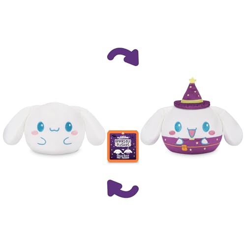 Teeturtle Cinnamoroll Halloween Costume Reversible 4" Plushie - Officially Licensed Sanrio Plushie - Cute Kawaii Soft Stuffed Animals - Image 3