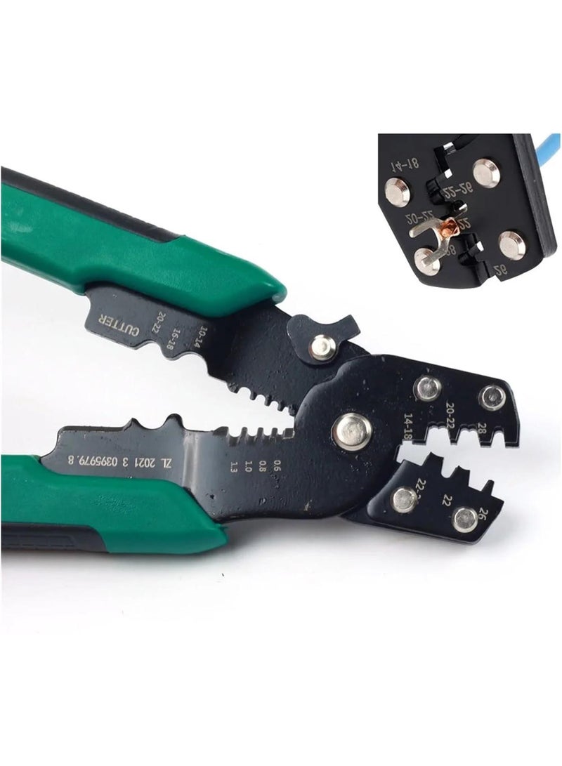 GGOOT Wire Stripper Multi-Function Pliers Terminal Manual Crimping Pliers Manual Crimping Pliers Hardware Tool Wire Stripper Multi Specifit  - Image 4