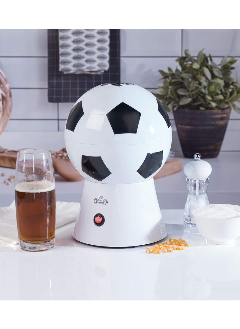 Generic Popcorn Maker Soccer Ball Hot Air Popcorn Maker, Electric Popcorn Maker for Holding Parties in Home And Watching Movies with Family, Healthy And Delicious Snack for Kids, Adults  - Image 2