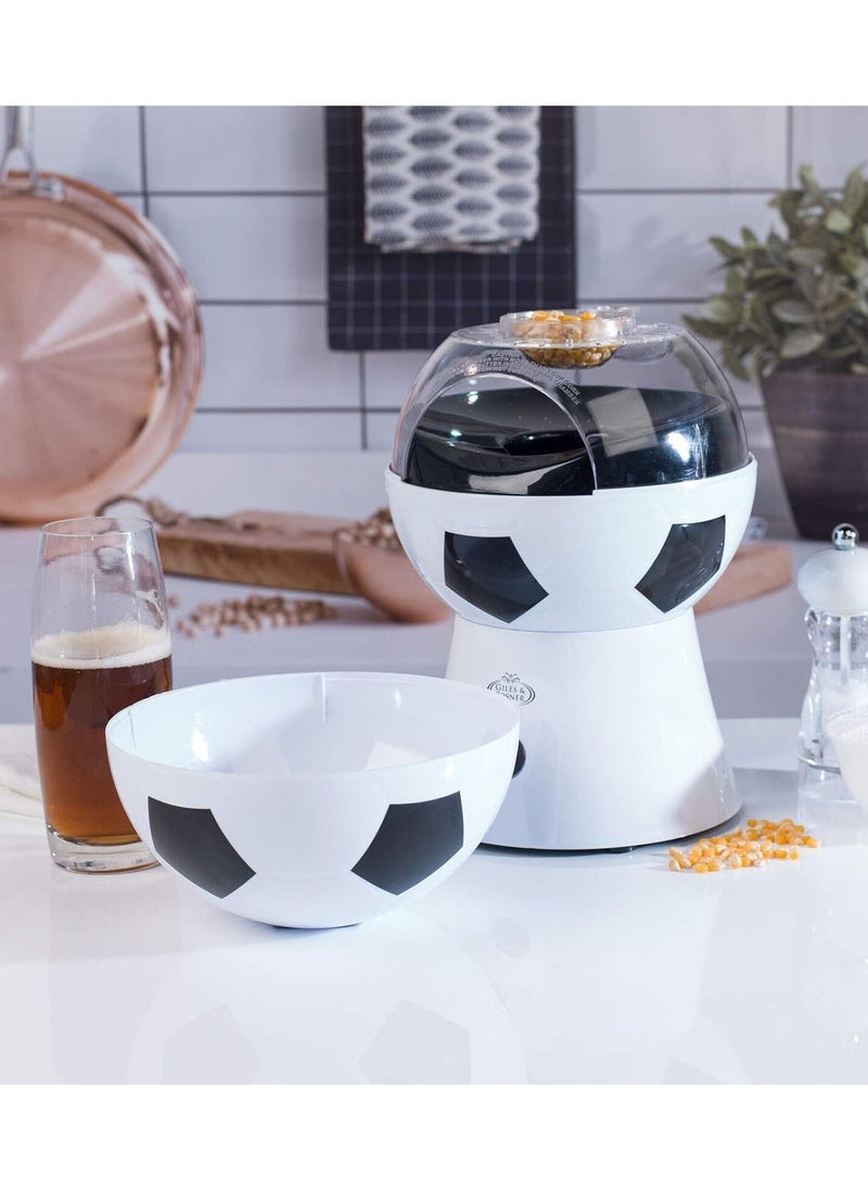 Generic Popcorn Maker Soccer Ball Hot Air Popcorn Maker, Electric Popcorn Maker for Holding Parties in Home And Watching Movies with Family, Healthy And Delicious Snack for Kids, Adults  - Image 3