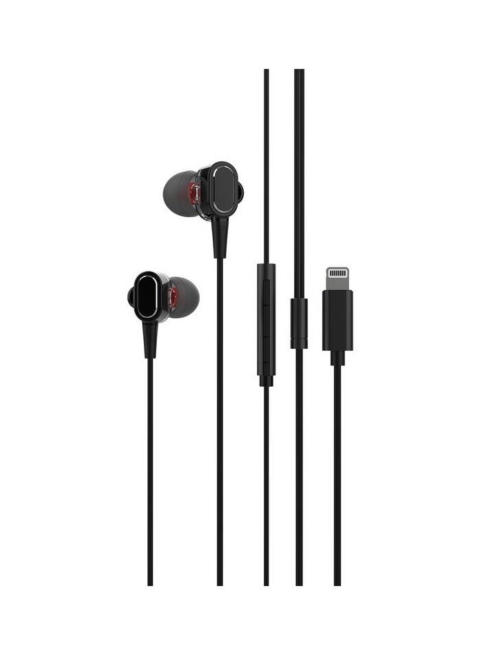 GREEN LION Echo Stereo Earphones -Black - Image 1