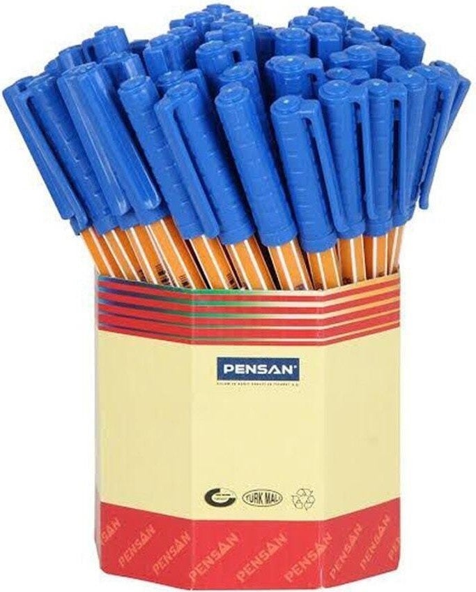 Pensan Ballpoint Officepen 1010 Blue 60 Pieces