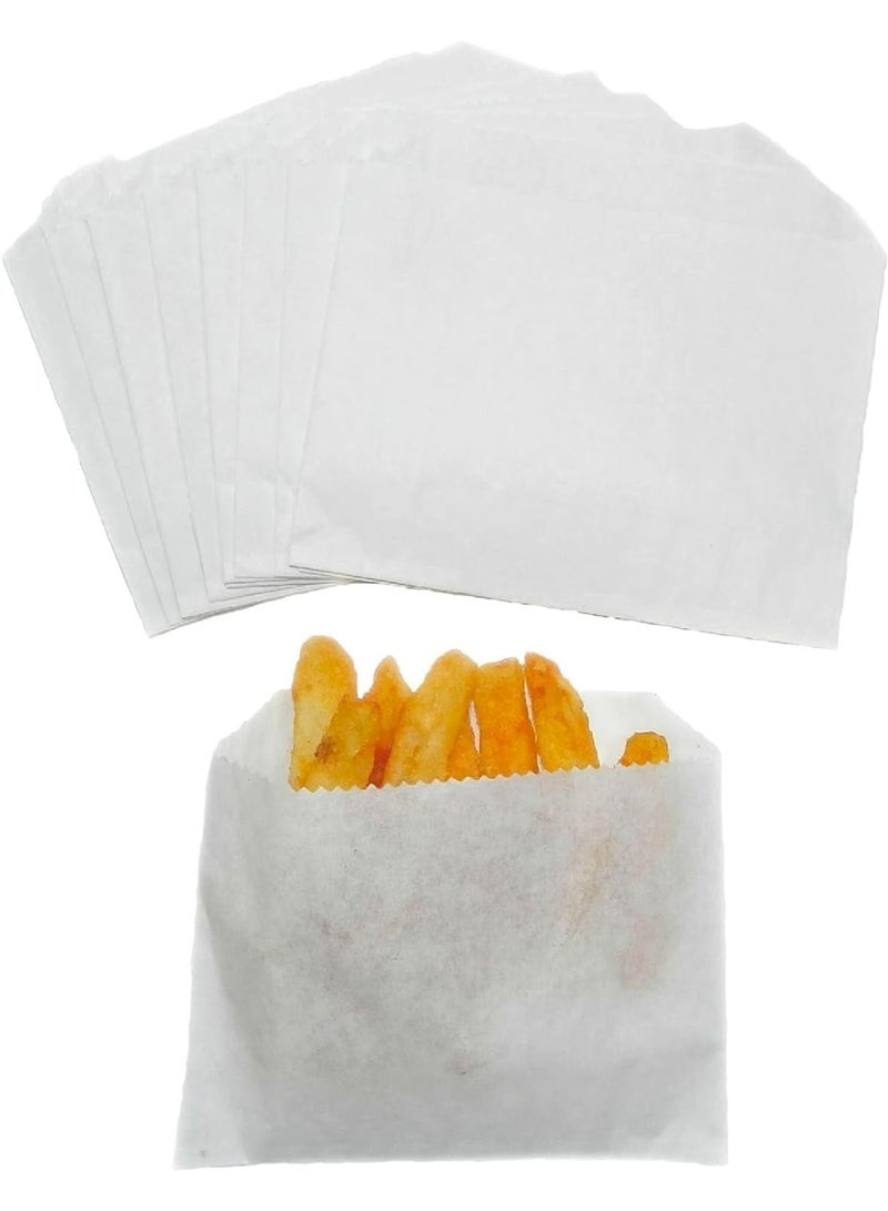 Regency Wraps أكياس الوجبات الخفيفة المقاومة للدهون من ريجنسي، حقيبة تقديم للبطاطس المقلية، حلقات البصل، والمزيد، مثالية للتسلية في الهواء الطلق، تحافظ على الأيدي خالية من الدهون، عبوة من 100 - Image 1