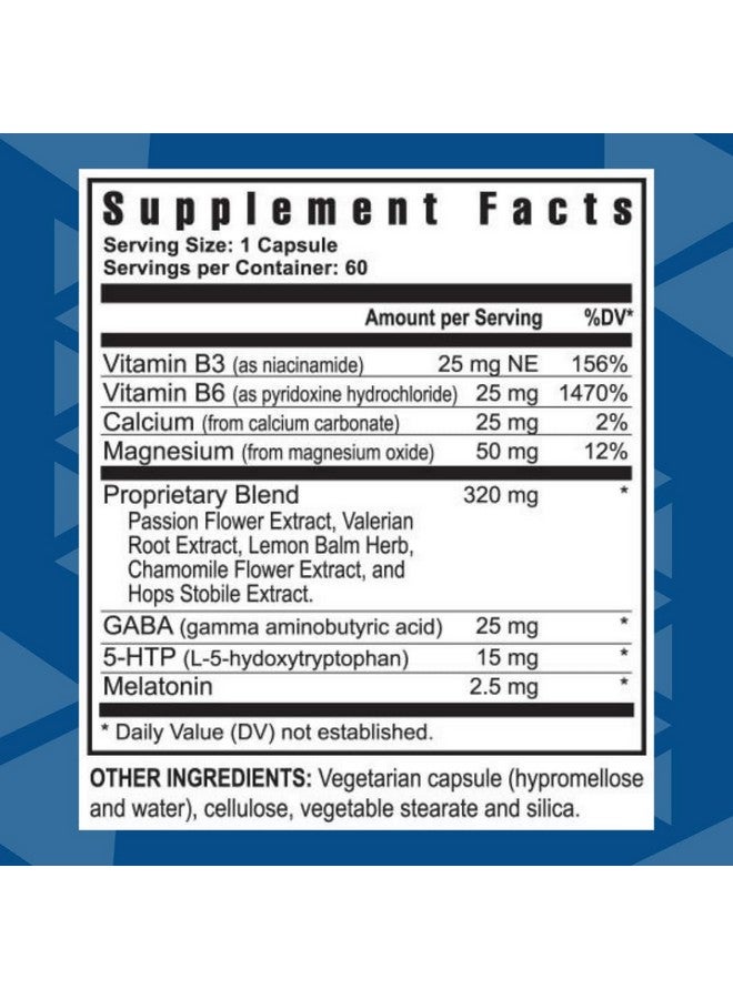 youngevity يونغيفيتي سليب إيزي - دعم النوم الطبيعي - جذر فاليريان، زهرة العاطفة، 5-HTP، ميلاتونين - غير مسبب للإدمان - مكمل دعم النوم - (60 كبسولة) - Image 2