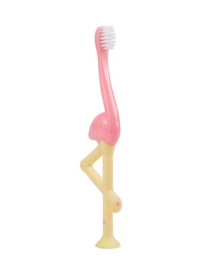 Dr. Brown’s Toddler Toothbrush, Pack of 1 - Pink Flamingo