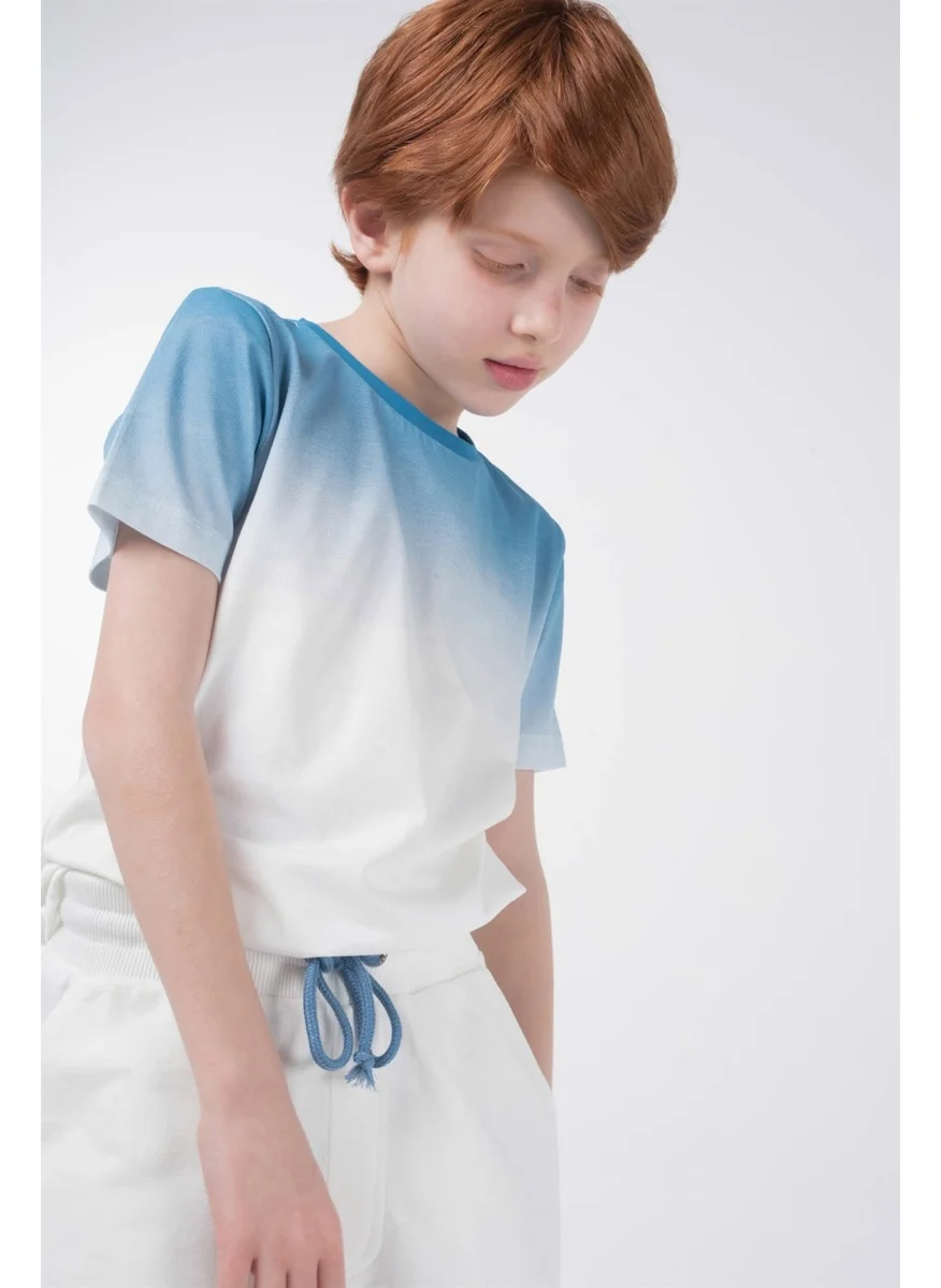 BRZ Collection Printed Boy T-Shirt-Short Set