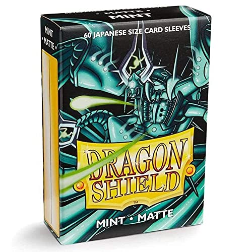 Dragon Shield Matte Mini Japanese Mint 60 ct Card Sleeves Individual Pack - Image 1