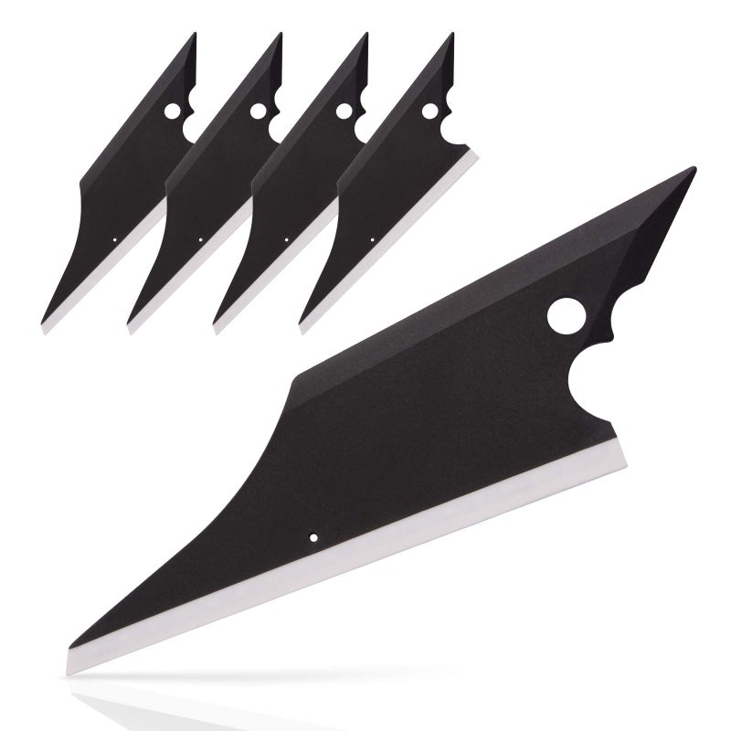 EHDIS Pro Auto Application Tool Conqueror Squeegee Original Corner Reach Tool Window Tint Conqueror Tool Soft Squeegee Blade with White Blade for Versatile Use-Pack of 5 - Image 1