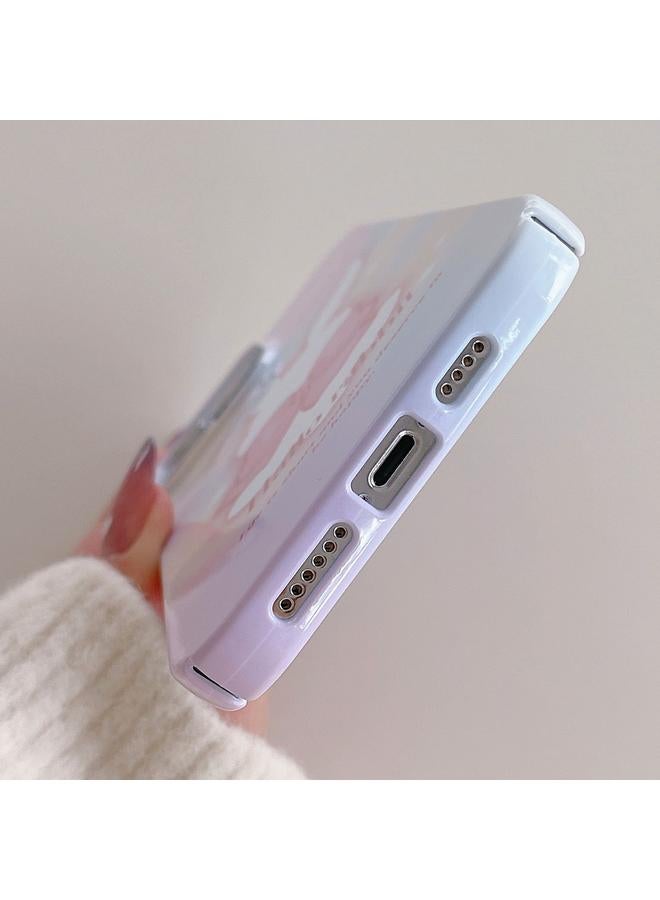 اس-توب جراب لهاتف iPhone 15 من الكمبيوتر الشخصي بنمط مرسوم - Image 5