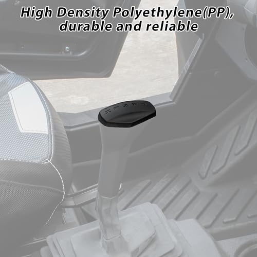 SAUTVS Gear Shifter Cover for RZR Ranger, Gear Selector Lever Cover Shift Cover for Polaris RZR 900 1000 XP/Ranger 570 900 1000 XP/Sportsman ACE 570/ General 1000 Accessories, Replace #5450575 - Image 3
