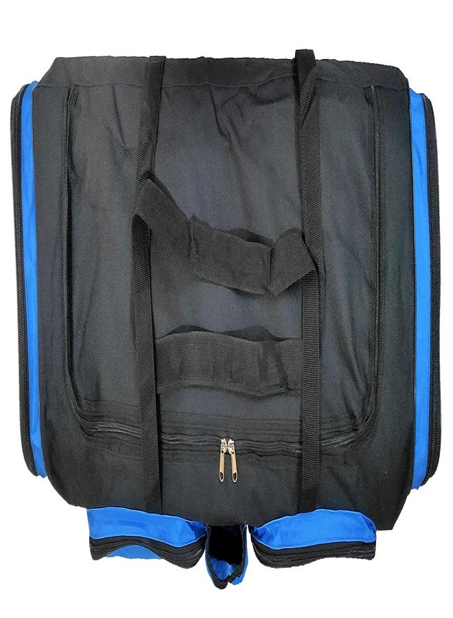 Striter® Hockey Kit Bag Cum Travel Duffel Bag - Large 38 Inch Heavy Duty -Blue (Bag Only) Colors of Bag May Vary - Image 4