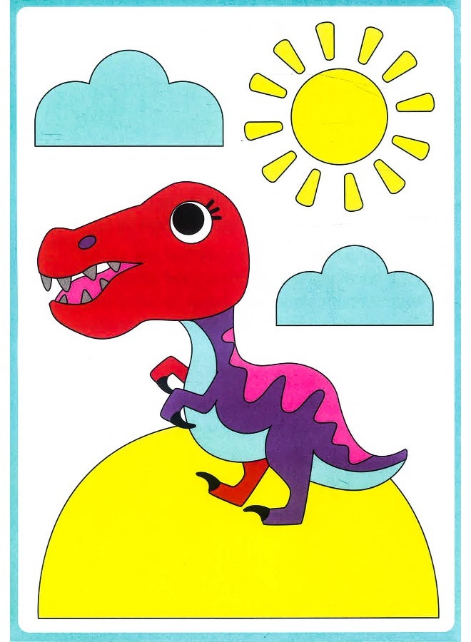 My Favourite Dino Copy Colour Book  - Image 3