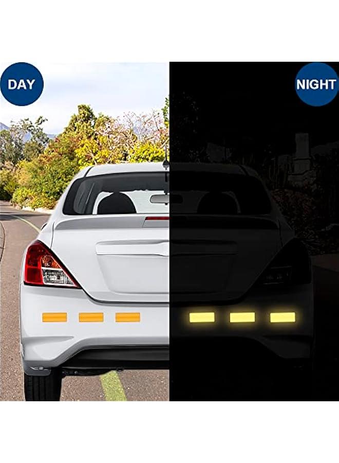 Arabest Reflective Stickers Reflective Tape Outdoor Waterproof Reflector Tape 4colors Reflective Warning Tape Safety Sticker Tapes High Visibility For Clothing Night Riding Walking Car Bike Motorcycle Helmet  - Image 5