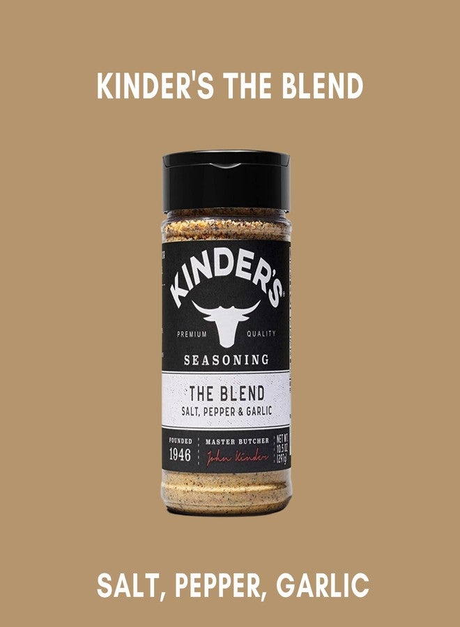 Foxtail Collective Kinder's Seasoning Duo Bundle: The Blend & Buttery Steakhouse - Two XL 9.5 and 10.5-ounce Bottles + 10 Recipe Ideas + Fridge Decal by FOXTAIL COLLECTIVE. Perfect for Grilling Meats & More, Gluten-Free & Non-GMO - Image 4