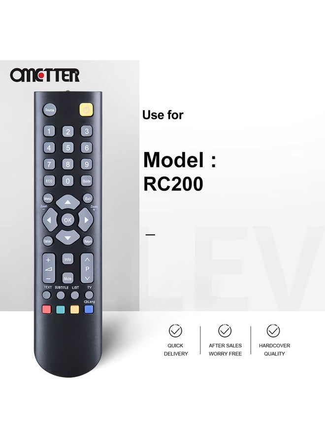 OMETTER - New RC200 Suitable for TCL Remote Control for HANNSPREE LT29-32E1 SL40UMNB ST19 - Image 1